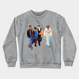 Hip Hop Crewneck Sweatshirt - Juice 90 hip hop art by jokyhils